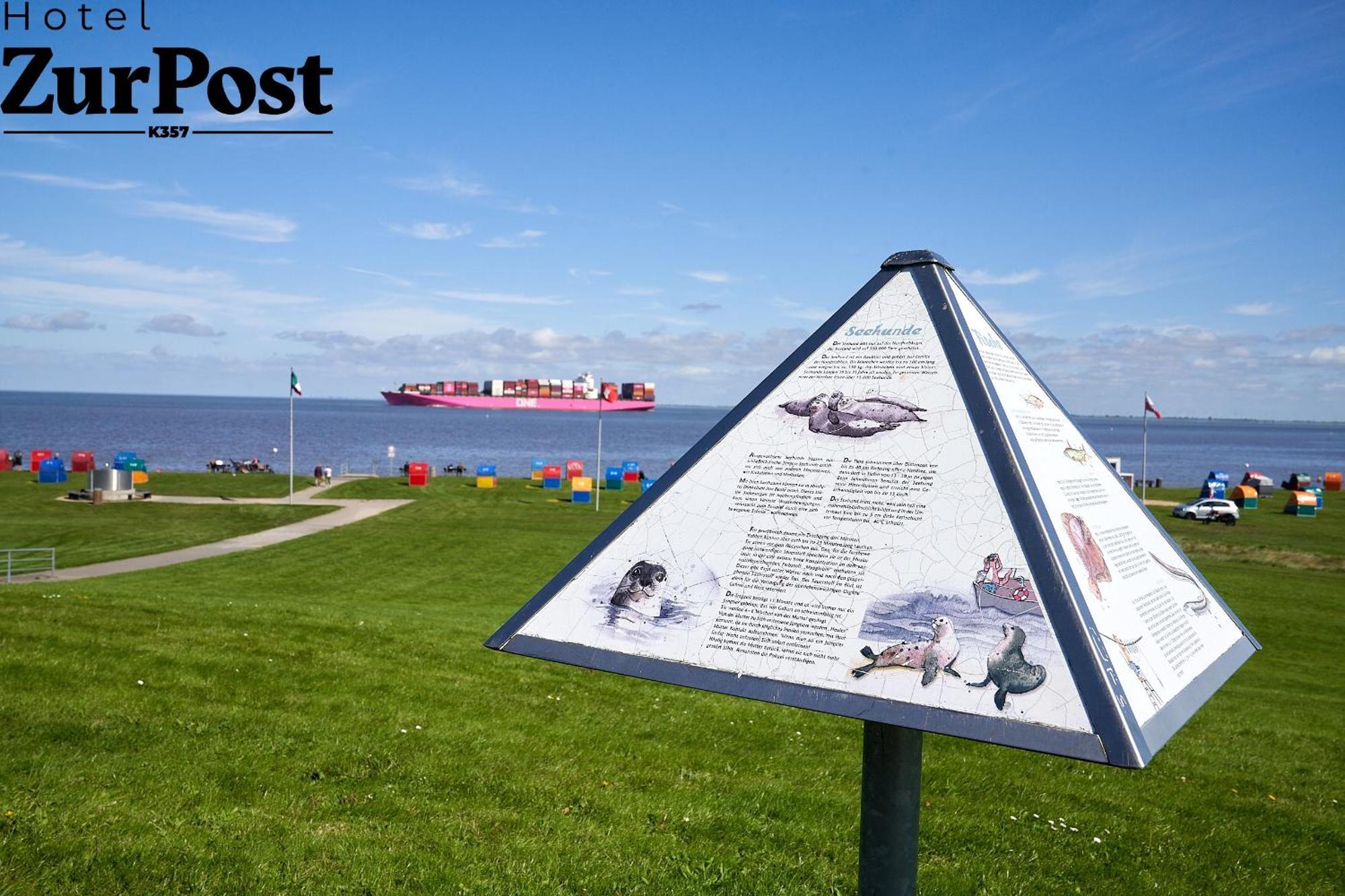 K357 - Hotel & Restaurant "Zur Post" In Otterndorf Bei Cuxhaven Zewnętrze zdjęcie