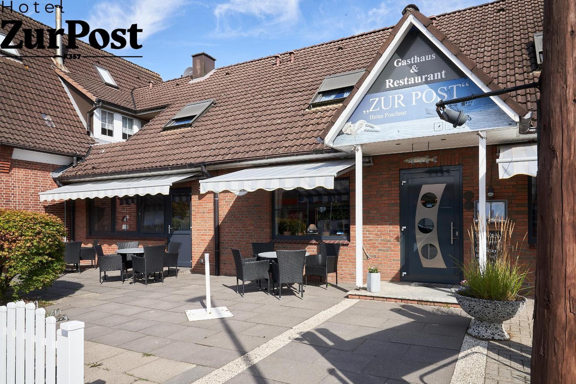K357 - Hotel & Restaurant "Zur Post" In Otterndorf Bei Cuxhaven Zewnętrze zdjęcie