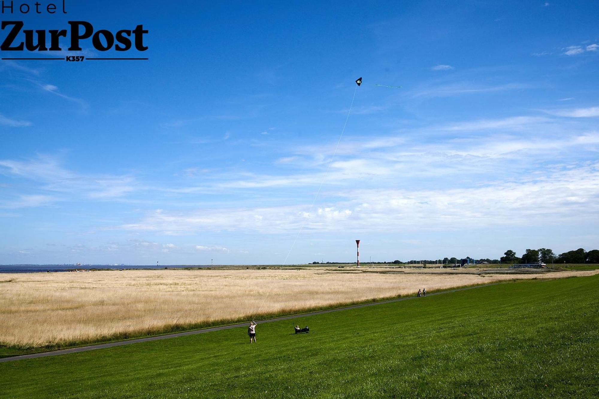 K357 - Hotel & Restaurant "Zur Post" In Otterndorf Bei Cuxhaven Zewnętrze zdjęcie