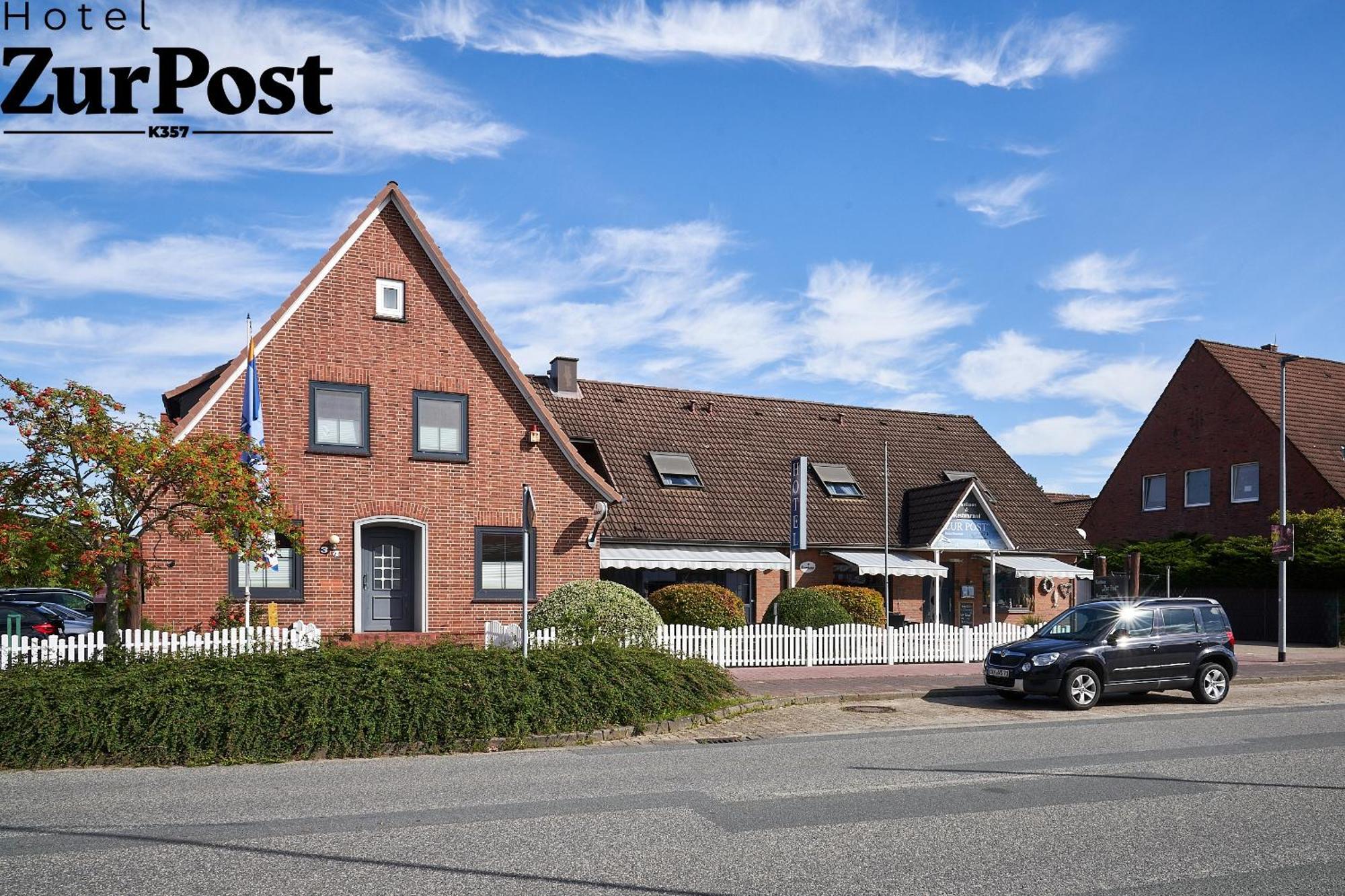 K357 - Hotel & Restaurant "Zur Post" In Otterndorf Bei Cuxhaven Zewnętrze zdjęcie