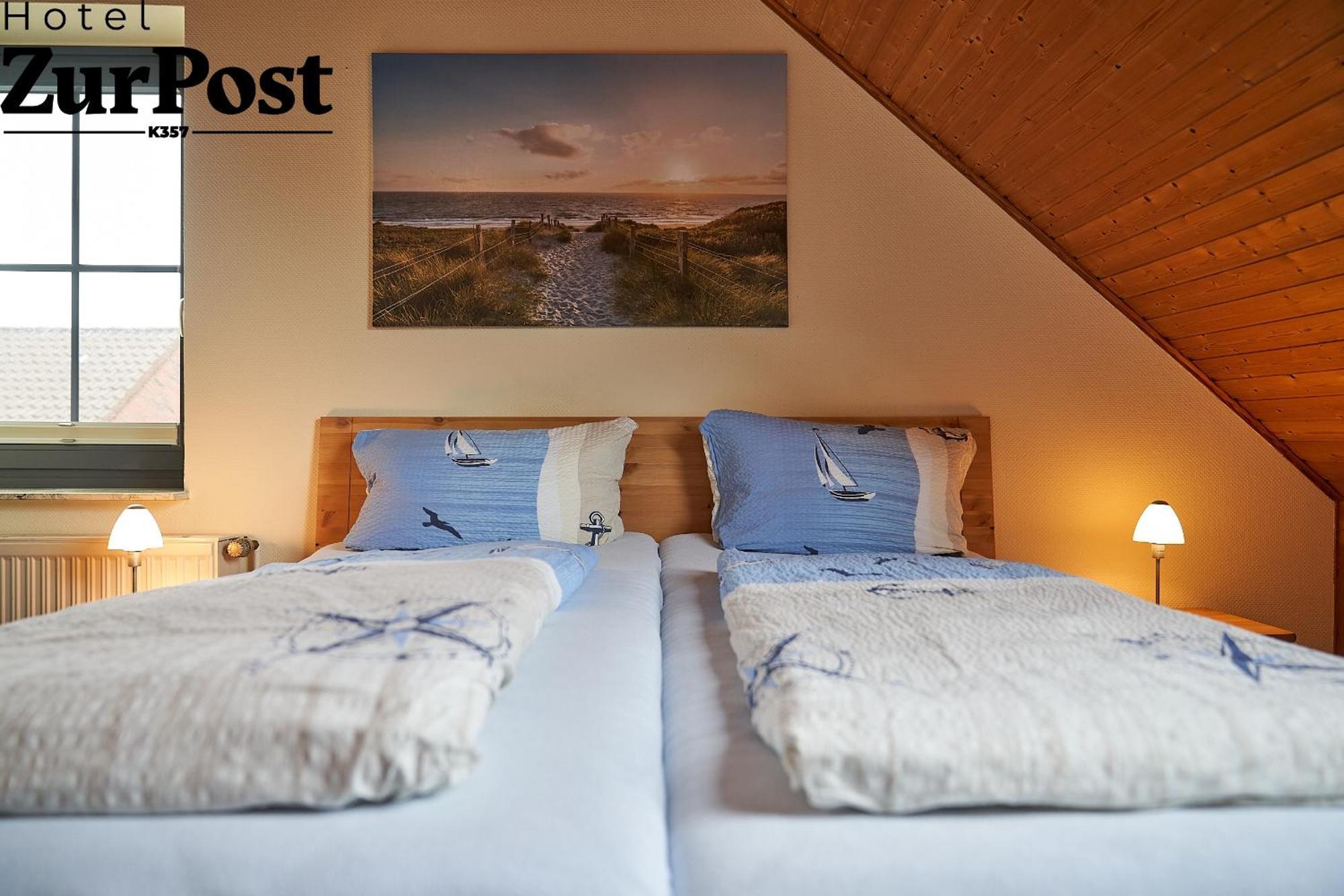 K357 - Hotel & Restaurant "Zur Post" In Otterndorf Bei Cuxhaven Zewnętrze zdjęcie