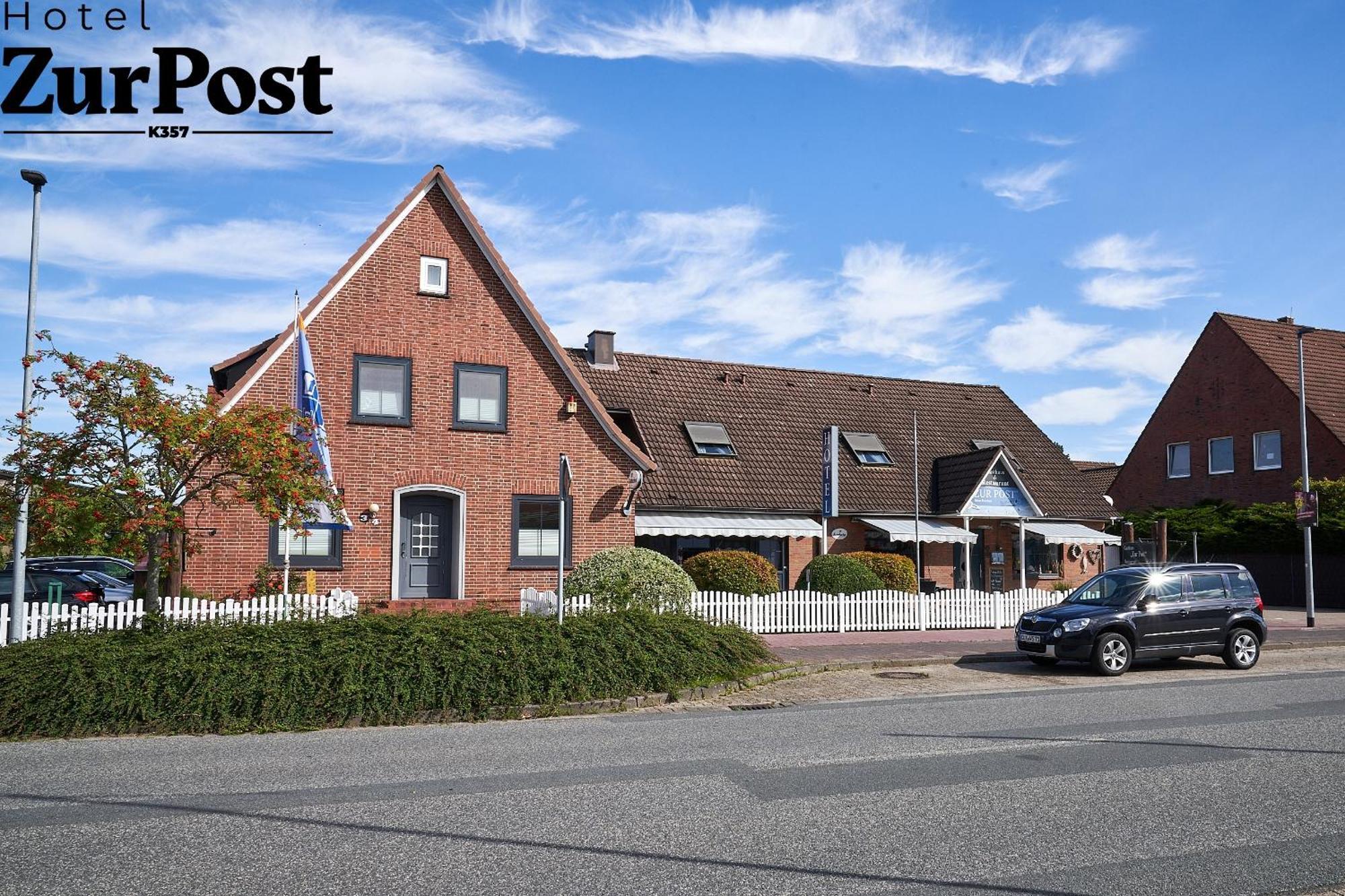 K357 - Hotel & Restaurant "Zur Post" In Otterndorf Bei Cuxhaven Zewnętrze zdjęcie