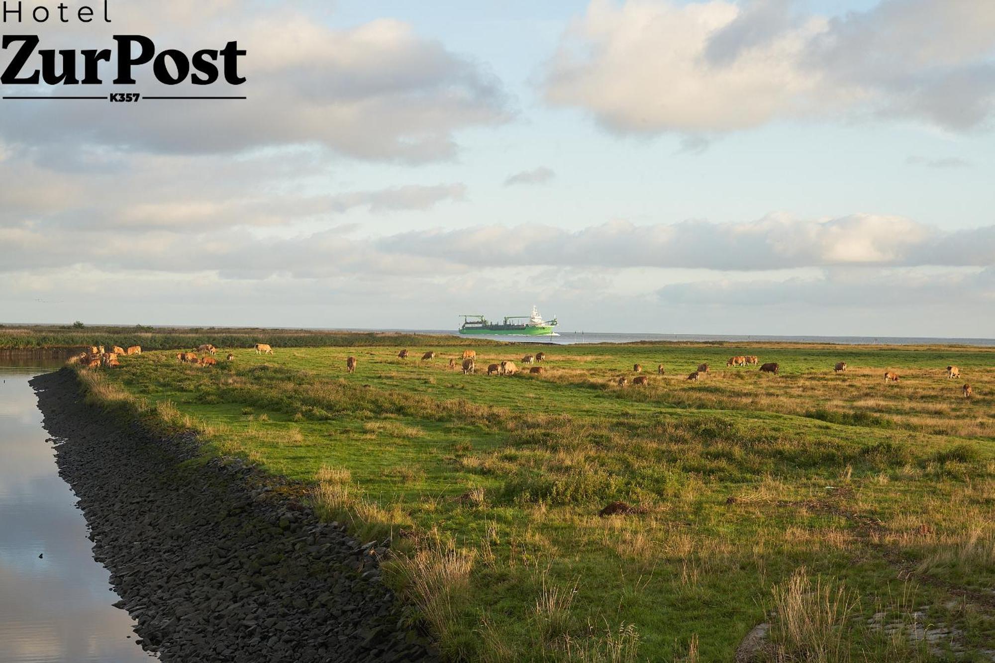 K357 - Hotel & Restaurant "Zur Post" In Otterndorf Bei Cuxhaven Zewnętrze zdjęcie